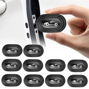 10x Car Accessories Door Anti-Shock Silicone Pad Shock Absorbing Thicken Gaskets - Picture 1 of 10