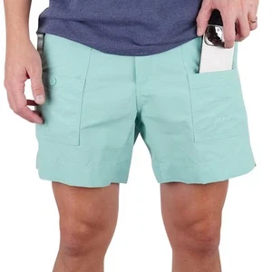 NWT AFTCO Original Fishing Cargo Shorts Men’s Nylon 7-Pocket Size 42 New - Afbeelding 1 van 11