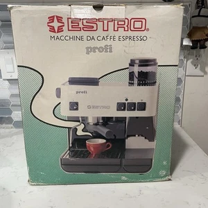 Seltene Vintage Estro Profi Espressomaschine COM 002 - weiß - getestet und funktionsfähig - Bild 1 von 24