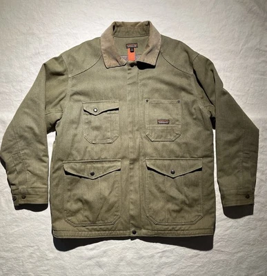 Patagonia Jacket Iron Forge Hemp Canvas Brown Full Zip Up Barn Coat Mens XL - Image 1 of 4