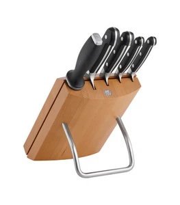 Zwilling® Pro Messerblock, natur, 6-tlg. Küchenmesser Messer Fleischmesser - Bild 1 von 7