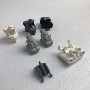 Lego Lot 7 Jetpack Blacktron Space Pack Modern Diver Space Helmet Backpack Gray - Picture 1 of 3