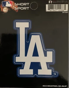 Die Cut Sport Short Sticker 3.5”*4.5” Los Angeles Dodgers - Picture 1 of 1