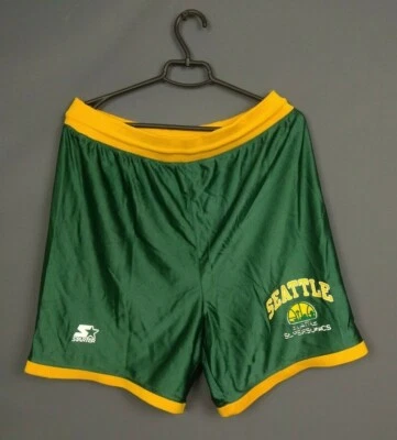 Seattle SuperSonics 短裤 尺寸 大号 篮球 初学者 ig93 — 第 1/4 张图片
