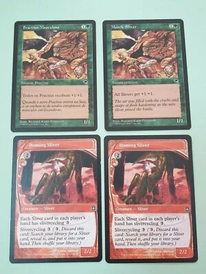 #690 | MUSCLE SLIVER (PT+EN) TEMPEST + HOMING SLIVER (2×EN) FUTURE SIGHT | MTG - Image 1 of 4