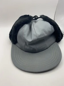Harvard Headwear Trapper/Cappello invernale berretto uomo Med USA grigio/nero aderente medio - Foto 1 di 7