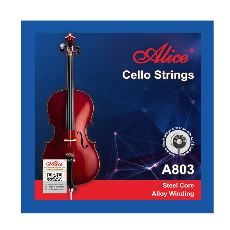 Alice A803-3/4 Set di corde per violoncello - 4 corde