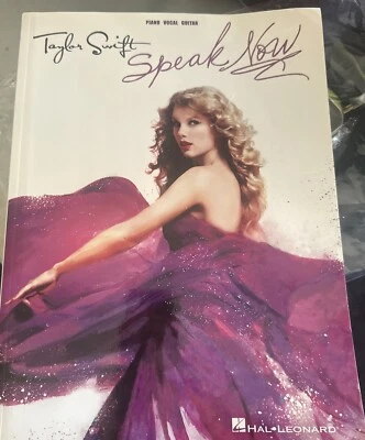 Taylor Swift - Speak Now - Piano/Vocal/Guitar - Sheet Music - Song Book Songbook - Image 1 of 4