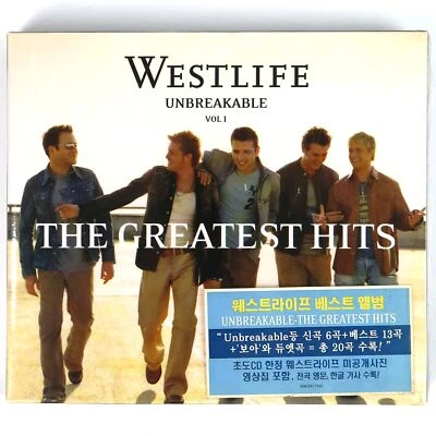 Westlife - Unbreakable: The Greatest Hits Vol. 1 Korean Sealed CD Album Korea Foto 1 de 4