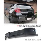 REAL CARBON Fits BMW 1Series E87 M Sport 07-10 Rear Bumper Diffuser Lip Spoiler