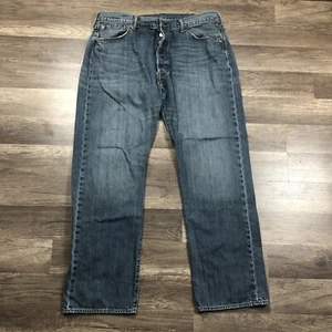 Levi's 501 Jeans Mens Size 38 x 30 Blue Straight Button Fly Pants Tag 40x32 - Picture 1 of 16