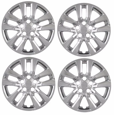 NEW 16" CHROME Hubcap Wheelcover SET of 4 that FIT 2007-2018 Nissan ALTIMA - Image 1 of 2