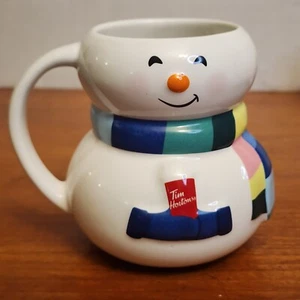 Tim Hortons Snowman Winter Holiday 2023 Ceramic Coffee Mug Christmas Collectible - Bild 1 von 8