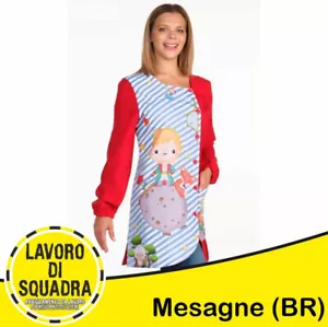 Camice Casacca Maniche Lunghe Maestra Asilo Piccolo Principe Poliestere Lavoro - Foto 1 di 1