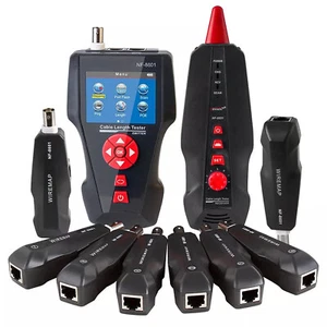NF-8601S Network Cable Tester TDR Multi-functional LCD Tracker RJ45 RJ11 CAT6 - Afbeelding 1 van 27