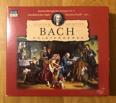 Doppel-CD-Box "Johann Sebastian Bach - Meisterwerke" 2 CD - Bild 1 von 4