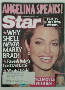 STAR Magazine ANGELINA JOLIE  February 6, 2006  - Picture 1 of 2