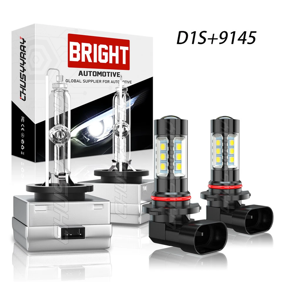 Para BMW X6 2008-2014 LED HID faros luces altas/bajas + luz antiniebla Foto 1 de 4