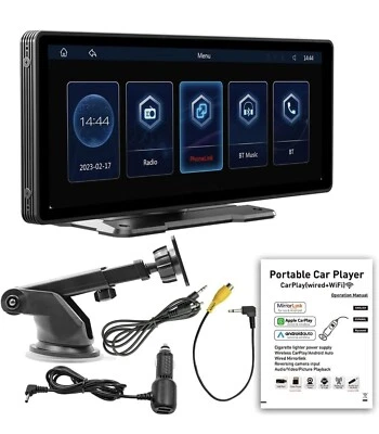 Portable Car MP5 Player B5303 Black High Definition Portable Bluetooth - Image 1 of 4