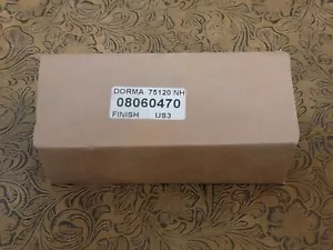 Dorma 75120 NH US3 3/4" Mortaja Completa Estándar Desplazamiento Latón Brillante Pivote Superior ❿ - Imagen 1 de 6