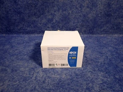 Tripp Lite U360-004-2F 4 Port USB 3.0 Portable Hub with Data and Charging (G80) - Image 1 of 3