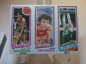 1980-81 Topps Basketball #136 57/143/254 Johnson / Robisch / Robey SDS   (93435) - Picture 1 of 2