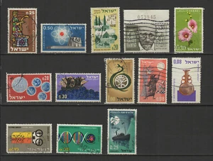 ISRAEL 13 timbres oblitérés 1960/64 /T2934 - Imagen 1 de 1