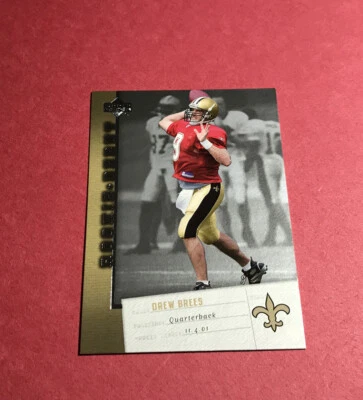 Drew Brees 2006 Upper Deck Rookie Debut #60 Saints - Image 1 of 2