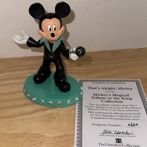 Mickey’s Magical Tribute To The King «That’s Alright» # 0630 ~ Elvis ~ Con certificado de autenticidad - Imagen 1 de 7