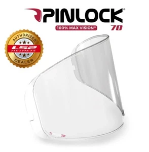 LS2 MX702 Pioneer II Motorcycle Motorbike Helmet Visor Pinlock Anti-Fog Insert - Picture 1 of 5