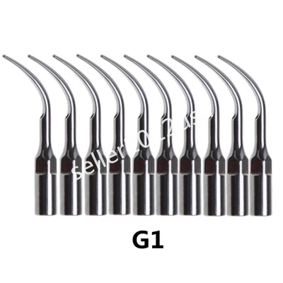 10pcs Dental Ultrasonic Scaler Insert Tip G1 fit WOODPECKER EMS Handpiece - Image 1 of 4