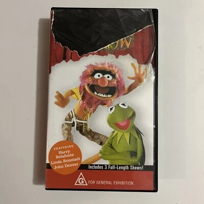 Best of the Muppet Show (VHS, 2001) Harry Belafonte John Denver Lisa Ronstadt - Image 1 of 4