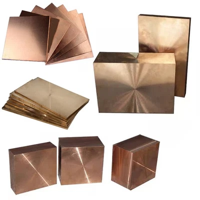 Beryllium Bronze Sheet Plate Length 100/200mm Cutting Thick 0.5-5mm C17200 - image 1 of 4