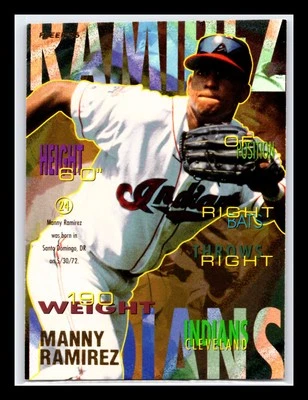 Manny Ramirez - 1995 Fleer #145 - Cleveland Indians - Image 1 of 2