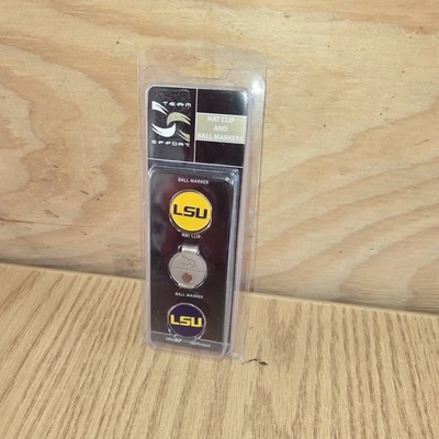 Clip de gorra de golf Team Sports NCAA LSU Tigers 2 marcadores magnéticos de pelota nuevo en paquete  Foto 1 de 4