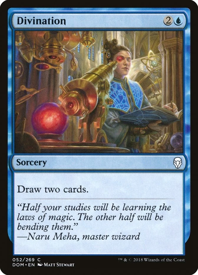 Divination [Dominaria] (DOM 52) Near Mint - Image 1 of 1