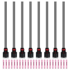 8X Ignition Coil Connector Plug For Ford 2013-2019 V6 V8 Flex F150 9U2Z14S411EA - Foto 1 di 11