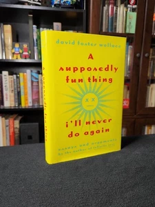David Foster Wallace / A Supposedly Fun Thing I'll Never Do Again / SIGNED First - Bild 1 von 11