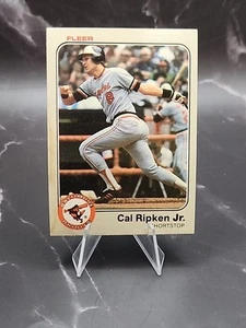 Fleer Cal Ripken Jr. 70 MLB Baltimore Orioles Baseball 1983 - Foto 1 di 12