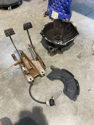 1985-1991 Chevy GMC Hydraulic clutch pedals, bellhousing 1973-1987 Squarebody - Image 1 of 4