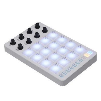 USB MIDI Keyboard with 16 Drum Pad Touch Rod Practical MIDI Keyboard Controller - Bild 1 von 4