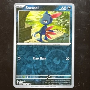 Pokemon TCG Sneasel Prismatic Evolutions #61 Reverse Holo - Picture 1 of 3