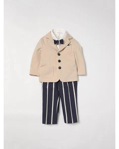 Colori Chiari Toddler Suit Set Formal Wear Kids Beige Jumpsuits - Picture 1 of 3