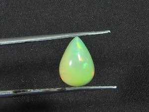 6X10MM Natural Ethiopian Welo Fire Opal Pear Healing Crytsal Loose Gemstone P492 - Picture 1 of 9
