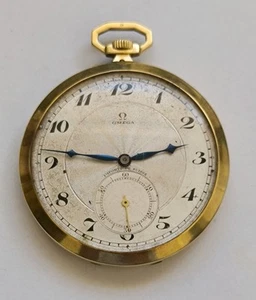 OMÉGA MONTRE À GOUSSET EN OR 18K MÉCANIQUE EN FONCTION 62,14 g - Imagen 1 de 11