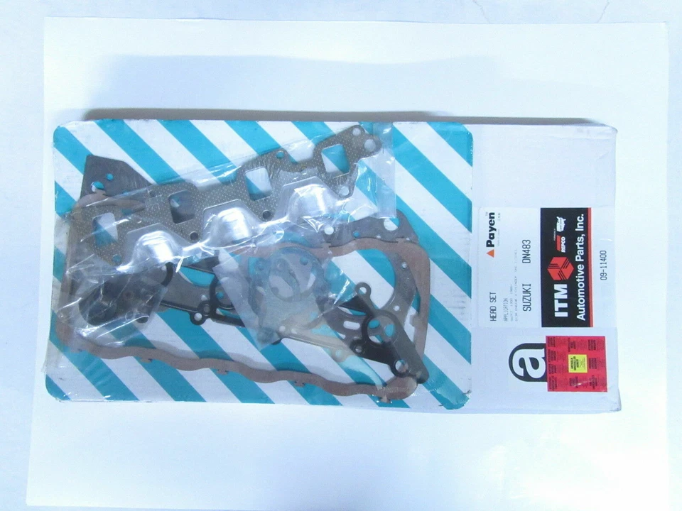 Juego de juntas de culata de motor para Suzuki Swift con motor G13A 1300cc 1988 1989 Payen Foto 1 de 1