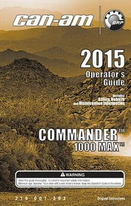 Manual del propietario Can Am 2015 Commander 1000 Max. - Imagen 1 de 12