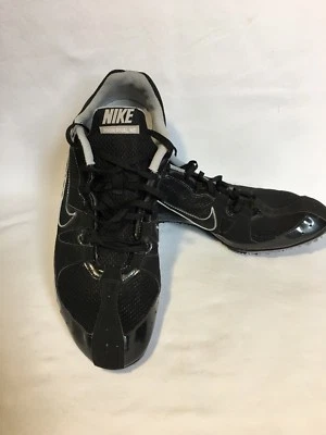 ZAPATOS DE ATLETISMO NIKE ZOOM RIVAL MD SPIKES PARA HOMBRE TALLA 12 NEGROS CORRER CROSS COUNTRY Foto 1 de 4