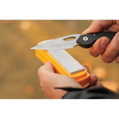 Afiador de facas Smith's pedra natural Arkansas para facas e ferramentas - Imagem 1 de 3