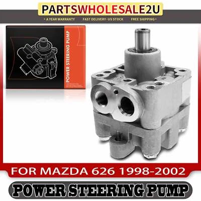 Power Steering Pump w/o Reservoir for Mazda 626 1998 1999 2000 2001 2002 L4 2.0L - Image 1 of 4
